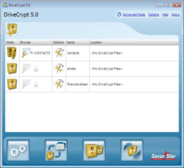 Screenshot for DriveCrypt 5.1.0